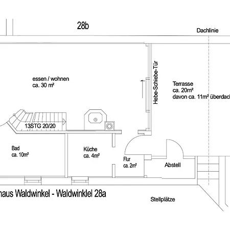 Waldwinkel - Max 4 Personen Mindestalter 10 Jahre Feriehus Wrexen